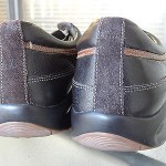 Cole Haan Black Leather Brown Suede Nike Air Size 13 Casual Comfort Shoes