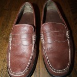 Mens COLE HAAN Leather Loafers size 9.5 Medium Slip-on shoes