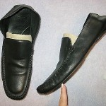 Men’s CLASSIC SLIP-ON SIGNATURE LOAFERS MOCCASINS by HUGO BOSS Black Sz 11 1/2