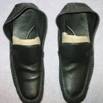 Men’s CLASSIC SLIP-ON SIGNATURE LOAFERS MOCCASINS by HUGO BOSS Black Sz 11 1/2