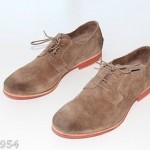 Diesel Konga Men’s Oxford Shoes Sz US 9 / EU42  Khaki Suede Lace up Dress work