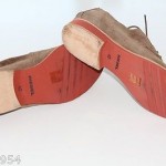 Diesel Konga Men’s Oxford Shoes Sz US 9 / EU42  Khaki Suede Lace up Dress work
