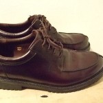 MEN’S COLE HAAN BURGUNDY SLIP TOE LACE SHOES SIZE 12M