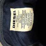Diesel Midday Designer Sneaker gray lightly used with box