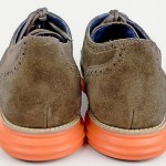 Cole Haan Lunargrand Size 12 Mens Tan Suede Wing Tip Oxfords