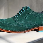 Cole Haan NEW Air Colton Wingtip Oxfords GREEN Sz 8.5 W Orig $198