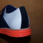 $248 Cole Haan LUNARGRAND Lunar Grand Nike Orange Black Saddle Shoe 11 M 11M NWT