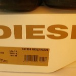 DIESEL MEN’S ZOLKIN SHOES BLACK/POPPY RED SIZE US 10 EUR 43 JPN 28