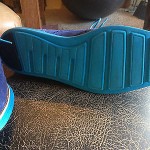 Cole Haan Lunargrand Blue Suede Shoes