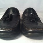 COLE HAAN Leather Tassel Loafer Black, Size 9.5M Men