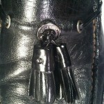 COLE HAAN Leather Tassel Loafer Black, Size 9.5M Men