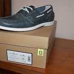 NEW Cole Haan AIR YACHT CLUB Boat Shoes- Stone Blue 13
