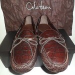 NIB COLE HAAN GUNNISON II CROCODILE C MENS CASUAL DRESS SHOES SIZE 13