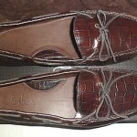 NIB COLE HAAN GUNNISON II CROCODILE C MENS CASUAL DRESS SHOES SIZE 13