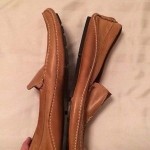 Clarks Mansell Mens Size 13M Tan Moc Leather Loafers Shoes