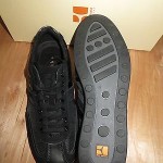 NEW HUGO BOSS ORANGE LABEL APACHE LEAGUE LEATHER SHOES SNEAKE R  Size 41, US 8