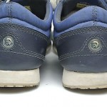 DIESEL Size US 11 eur 44.5 A-Head Men Athletic Shoes Blue Mesh Suede