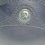 DIESEL Size US 11 eur 44.5 A-Head Men Athletic Shoes Blue Mesh Suede