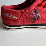 Men’s Diesel ‘Magnete Exposure Low’ Retro Red Fashion Sneakers, Size 12 M