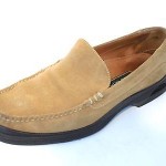 Cole Haan Men Nike Air Brown Suede Leather Slip On Loafer Sz 10.5 Comfort Shoes