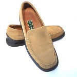 Cole Haan Men Nike Air Brown Suede Leather Slip On Loafer Sz 10.5 Comfort Shoes