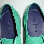 New Mens COLE HAAN GREEN SUEDE WING TIP SHOES 12M St Patrick’s Day