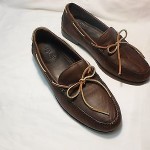 COLE HAAN BROWN LEATHER SIZE 12 M BOAT SHOES
