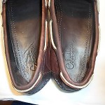 COLE HAAN BROWN LEATHER SIZE 12 M BOAT SHOES