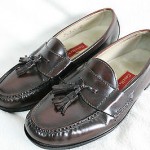 COLE HAAN Men’s Pinch Tassle Loafer Burgundy Leather Size 11