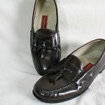 COLE HAAN Men’s Pinch Tassle Loafer Burgundy Leather Size 11