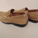 COLE HAAN NIKE AIR MEN’S SLIP-ON LOAFER SHOES SANDSTONE SUEDE C04501 SIZE:10.5M