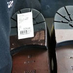 NWB Rare Hugo Boss tall zip Moto boots w lug soles