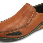 Cole Haan Nike Air Tan Leather Brown Venetian Slip On Loafers Men’s Shoes 7.5 M