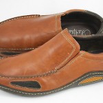 Cole Haan Nike Air Tan Leather Brown Venetian Slip On Loafers Men’s Shoes 7.5 M