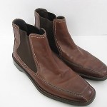 Cole Haan Mens Shoe Boot Slip On Size 7.5 M Brown EUC!!