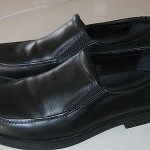 Cole Haan Black Nike Air Ace Leather Slip On Shoes NWT