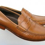 MEN’S COLE HAAN CLASSIC SADDLE TAN LEATHER PINCH PENNY LOAFERS SIZE 12 M EUC! @@