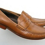 MEN’S COLE HAAN CLASSIC SADDLE TAN LEATHER PINCH PENNY LOAFERS SIZE 12 M EUC! @@