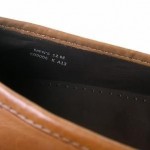 MEN’S COLE HAAN CLASSIC SADDLE TAN LEATHER PINCH PENNY LOAFERS SIZE 12 M EUC! @@