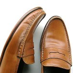 MEN’S COLE HAAN CLASSIC SADDLE TAN LEATHER PINCH PENNY LOAFERS SIZE 12 M EUC! @@