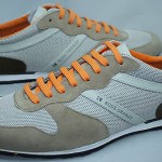 Hugo Boss Orange Orlet Medium Grey Sneakers Tennis Shoes Size 10 43 NIB