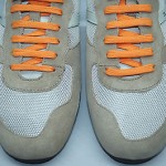 Hugo Boss Orange Orlet Medium Grey Sneakers Tennis Shoes Size 10 43 NIB
