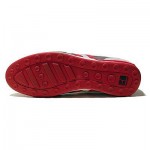 $225 Hugo Boss “ORANGE” Sneakers Mens Grey Red Shoes 10 43 Trainers Walking 9 .5