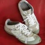 DIESEL Men Name is “Hey” White Leather Athletic Walking Sneaker Shoe US 13 EU 47