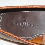 Men’s COLE HAAN Driving Moccasins Loafers Brown Shoes w/ Brass Bits – Size 8 M