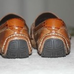 Men’s COLE HAAN Driving Moccasins Loafers Brown Shoes w/ Brass Bits – Size 8 M