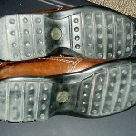 EUC Cole Haan Nike Air Reno Men’s Size 9M Chestnut Leather Slip On Shoes $168
