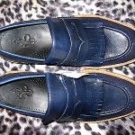 NWOB $318 COLE HAAN NAVY SUEDE ‘HAWKINS’ LOAFERS w/”DAINITE” UK MADE SOLE 10 1/2