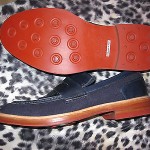 NWOB $318 COLE HAAN NAVY SUEDE ‘HAWKINS’ LOAFERS w/”DAINITE” UK MADE SOLE 10 1/2