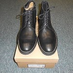 New Cole Haan Canton Lace Up Boot Black 11-1/2M
